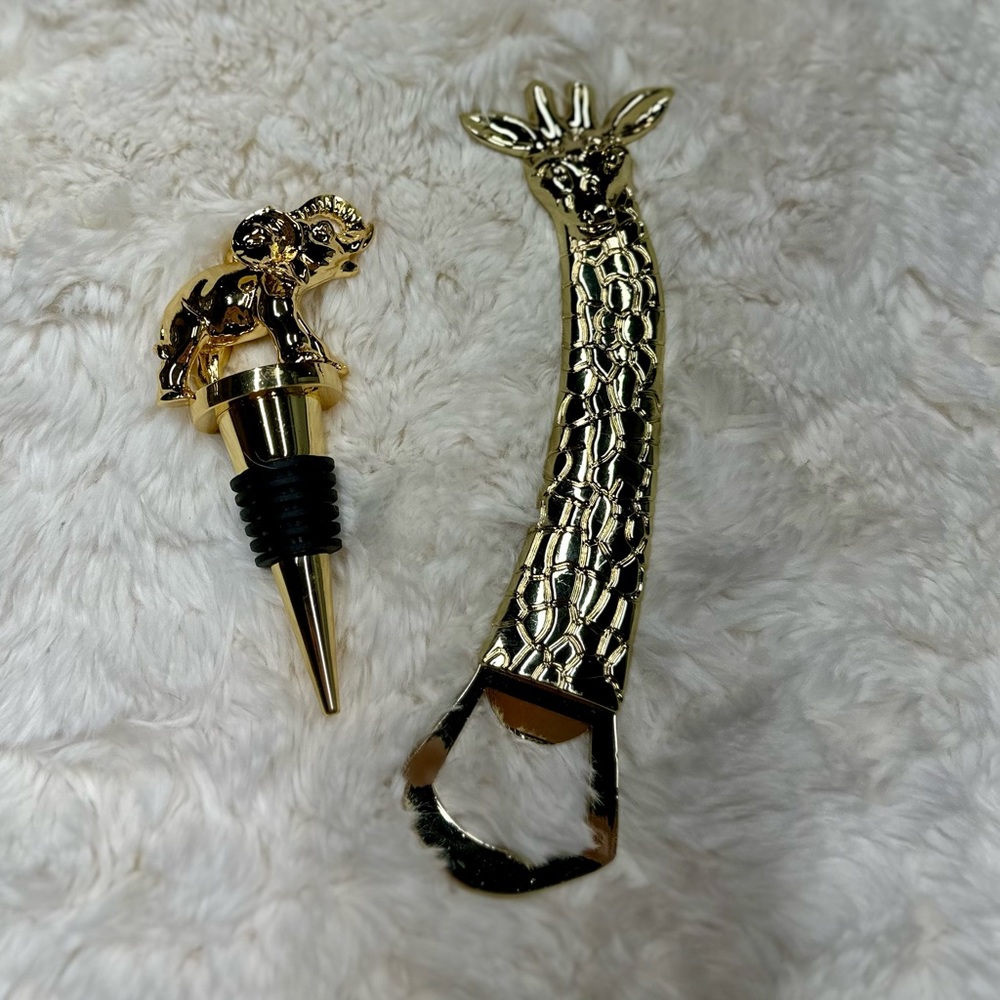 Lilly Pulitzer Elephant Wine Bottle Stopper